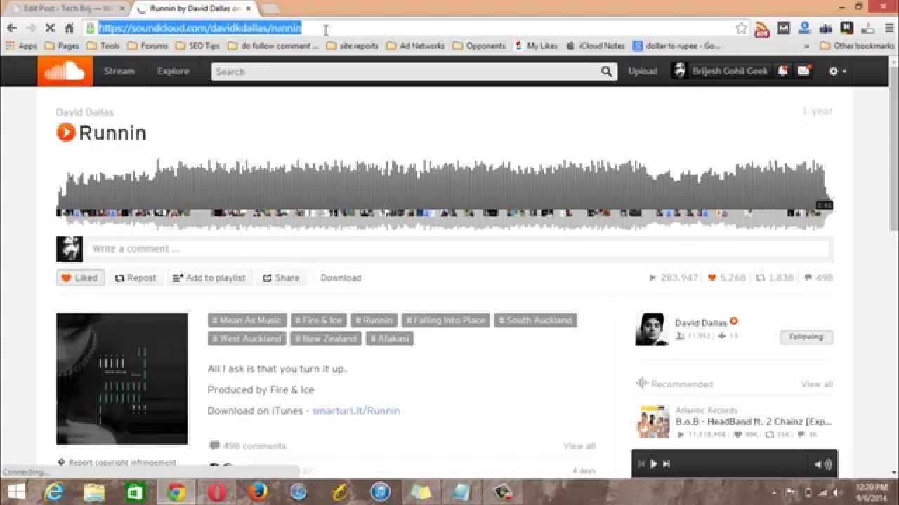 How to download soundcloud songs onto mac desktop